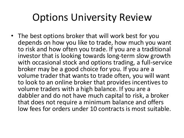 Best options trading platform reviews